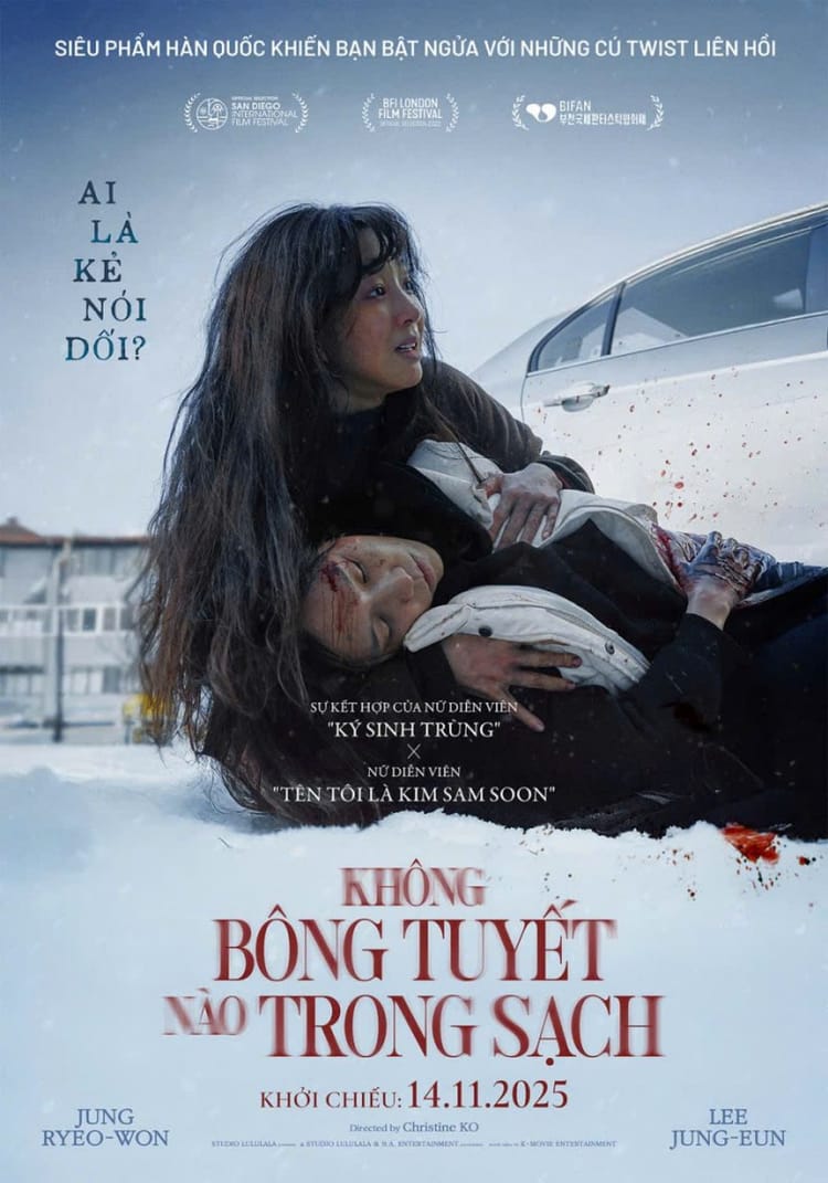 Không Bông Tuyết Nào Trong Sạch | The Woman in the White Car (2022)